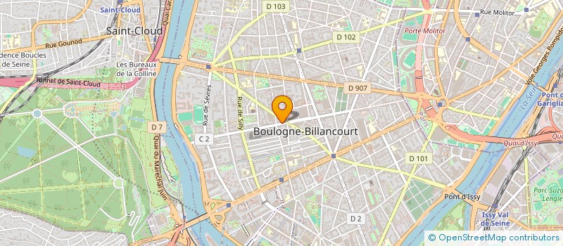 localisation de l'entreprise MONSIEUR LAURENT KEMLER à BOULOGNE-BILLANCOURT