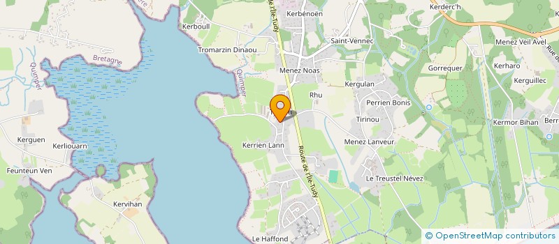 localisation de l'entreprise MONSIEUR LAURENT KERAVEC à COMBRIT