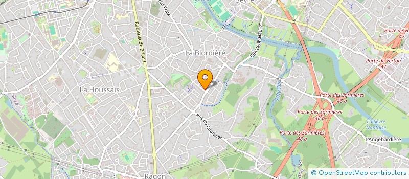 localisation de l'entreprise MONSIEUR LAURENT KERGAL  REZE