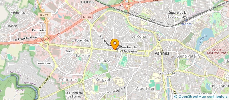 localisation de l'entreprise MONSIEUR LAURENT KERMAGORET à VANNES