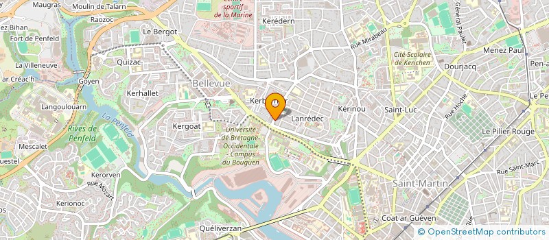 localisation de l'entreprise MONSIEUR LAURENT KERNEIS à BREST