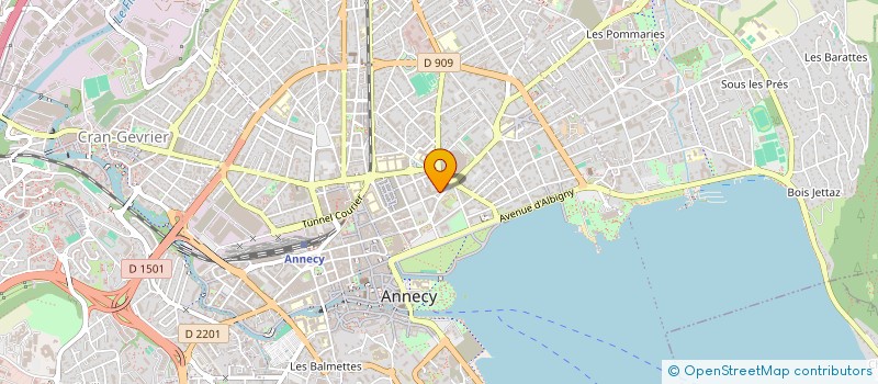 localisation de l'entreprise MONSIEUR LAURENT KERSAUDY à ANNECY