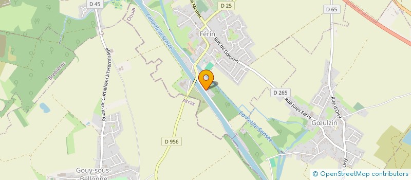 localisation de l'entreprise MONSIEUR LAURENT KERTRESTEL  FERIN