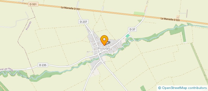localisation de l'entreprise MONSIEUR LAURENT KESENNE  PROSNES