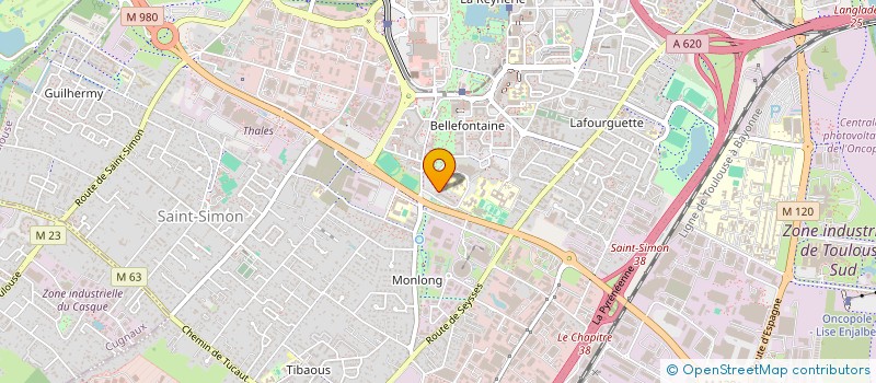 localisation de l'entreprise MONSIEUR LAURENT KHOUDOUR à TOULOUSE