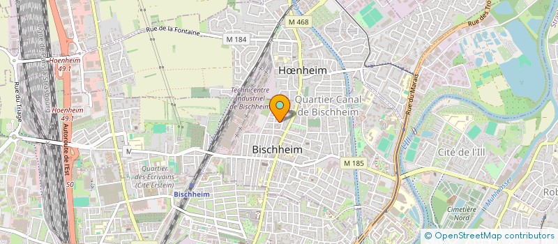localisation de l'entreprise MONSIEUR LAURENT KIEFFER à HŒNHEIM
