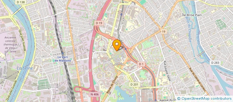 localisation de l'entreprise MONSIEUR LAURENT KLAJZYNGIER  CRETEIL