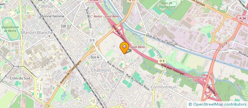 localisation de l'entreprise MONSIEUR LAURENT KLATT  REIMS