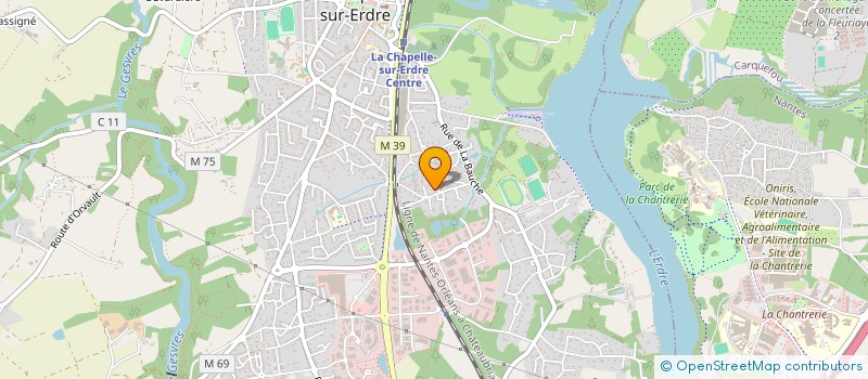 localisation de l'entreprise MONSIEUR LAURENT KLEE à SUCE-SUR-ERDRE