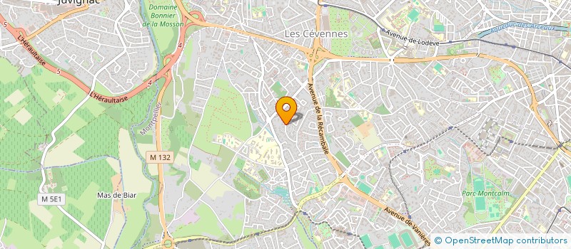 localisation de l'entreprise MONSIEUR LAURENT KOBEL à MONTPELLIER