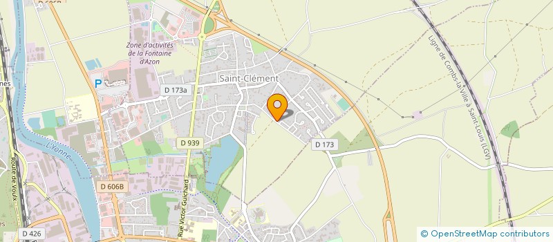 localisation de l'entreprise MONSIEUR LAURENT KOCH-LE BRETON  VILLENEUVE-SUR-YONNE