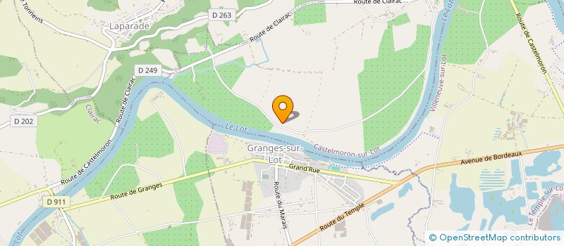 localisation de l'entreprise MONSIEUR LAURENT KOEHLER  CASTELMORON SUR LOT