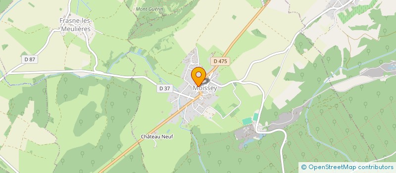 localisation de l'entreprise MONSIEUR LAURENT KOELLER à MONTMIREY-LE-CHATEAU