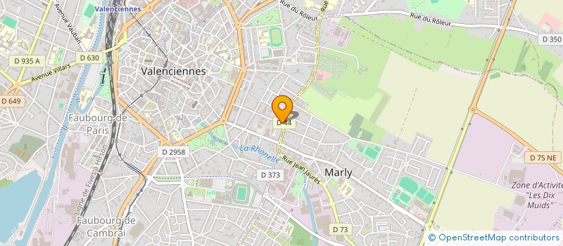localisation de l'entreprise MONSIEUR LAURENT KOLPACZYNSKI à VALENCIENNES