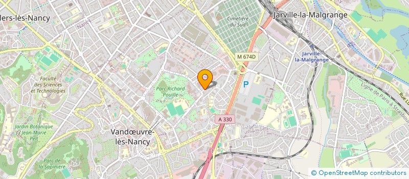 localisation de l'entreprise MONSIEUR LAURENT KOY  VANDUVRE-LES-NANCY