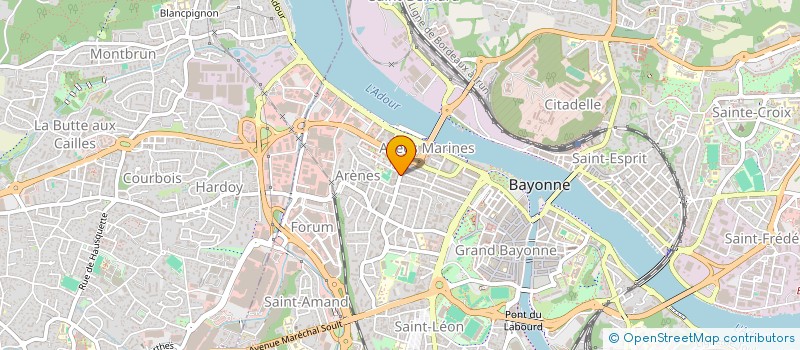 localisation de l'entreprise MONSIEUR LAURENT KREBS à BAYONNE