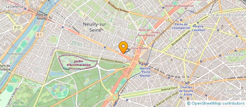 localisation de l'entreprise MONSIEUR LAURENT KRIEF à NEUILLY-SUR-SEINE