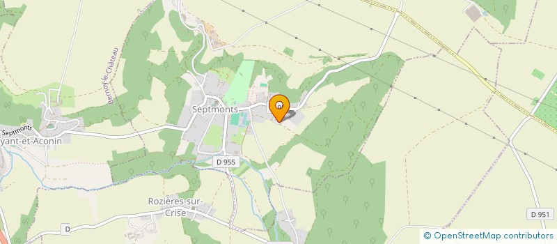 localisation de l'entreprise MONSIEUR LAURENT KRONEK  SEPTMONTS