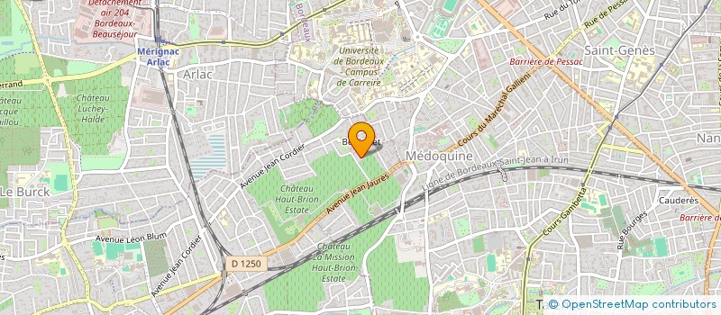 localisation de l'entreprise MONSIEUR LAURENT KRYSIAK  MERIGNAC