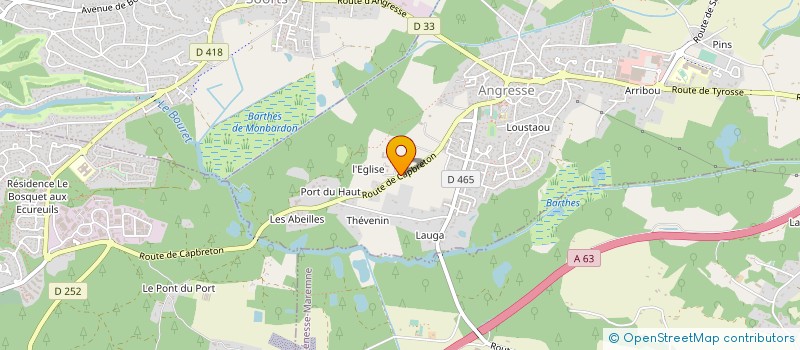 localisation de l'entreprise MONSIEUR LAURENT KUBLER  ANGRESSE