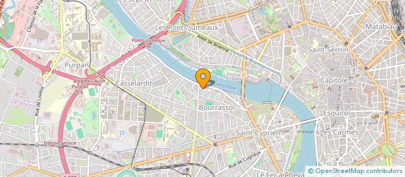 localisation de l'entreprise MONSIEUR LAURENT KUSMINSKY à TOULOUSE