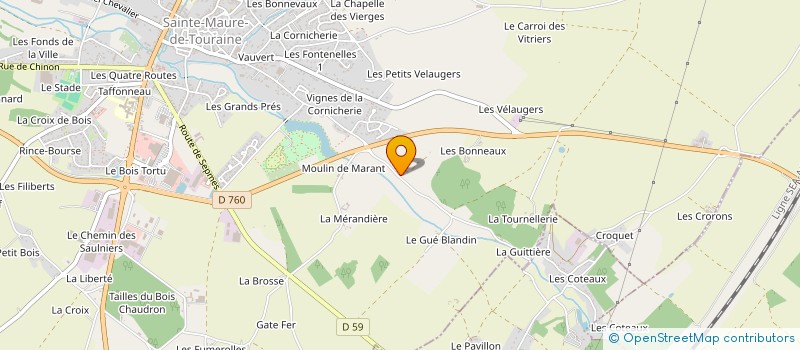 localisation de l'entreprise MONSIEUR LAURENT LABARRE  SEPMES