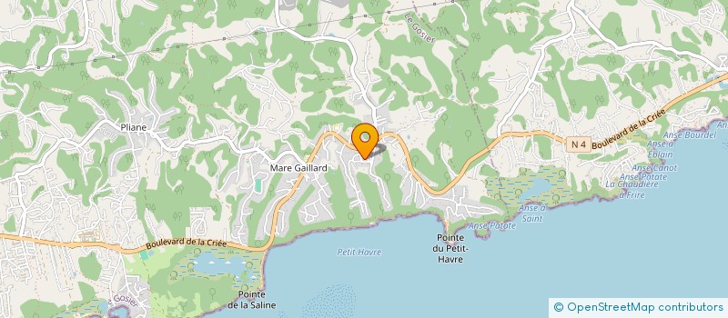 localisation de l'entreprise MONSIEUR LAURENT LABECA  LAMENTIN