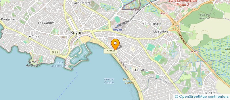 localisation de l'entreprise MONSIEUR LAURENT LABIT  ROYAN