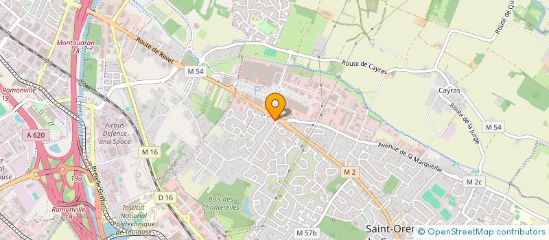 localisation de l'entreprise MONSIEUR LAURENT LABOUCARIE à SAINT-ORENS-DE-GAMEVILLE