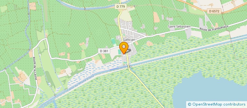 localisation de l'entreprise MONSIEUR LAURENT LABOURDETTE  VAUVERT