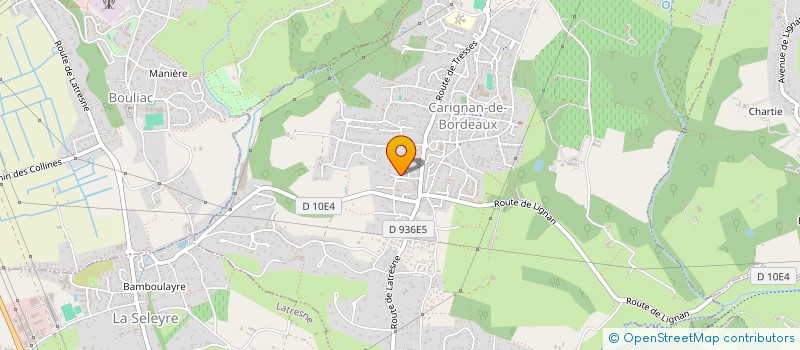 localisation de l'entreprise MONSIEUR LAURENT LABRUNIE  CARIGNAN-DE-BORDEAUX