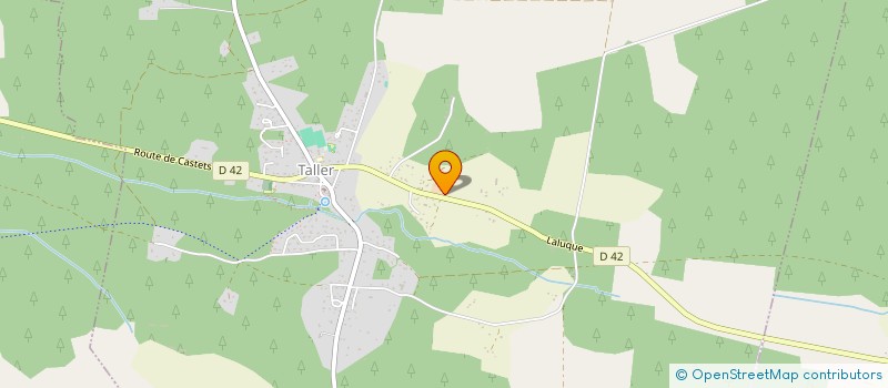 localisation de l'entreprise MONSIEUR LAURENT LACHERY  TALLER