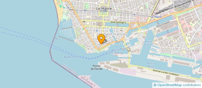 localisation de l'entreprise MONSIEUR LAURENT LACHEVRE à LE HAVRE