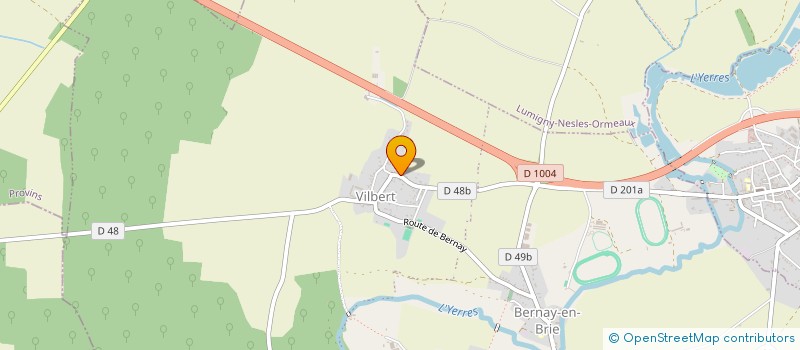 localisation de l'entreprise MONSIEUR LAURENT LACOCHE  BERNAY-VILBERT