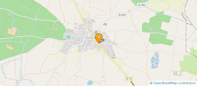 localisation de l'entreprise MONSIEUR LAURENT LACOMBE  OUVEILLAN