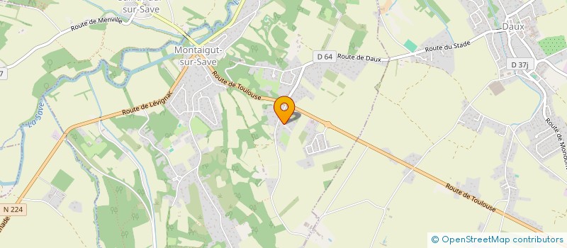 localisation de l'entreprise MONSIEUR LAURENT LACOMBE à MONTAIGUT-SUR-SAVE