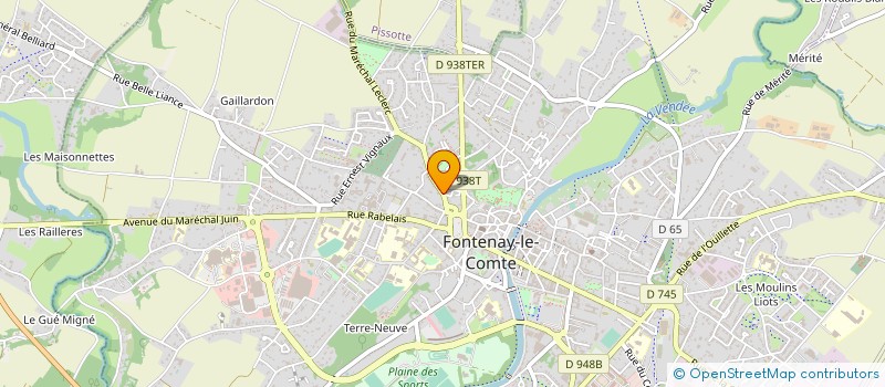 localisation de l'entreprise MONSIEUR LAURENT LACROIX à FONTENAY-LE-COMTE