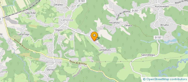 localisation de l'entreprise MONSIEUR LAURENT LAFARGUE  LAHONCE
