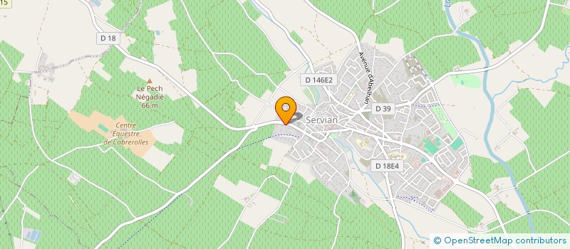localisation de l'entreprise MONSIEUR LAURENT LAFFERERIE à SERVIAN