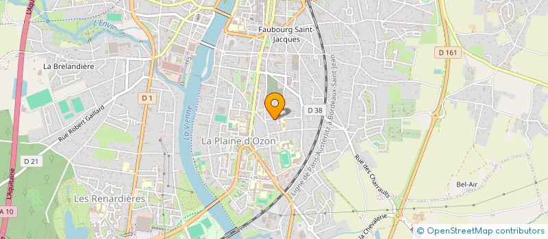 localisation de l'entreprise MONSIEUR LAURENT LAFFON  CHATELLERAULT