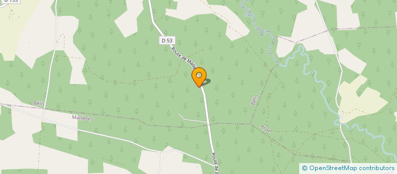 localisation de l'entreprise MONSIEUR LAURENT LAFITTE  MAILLERES