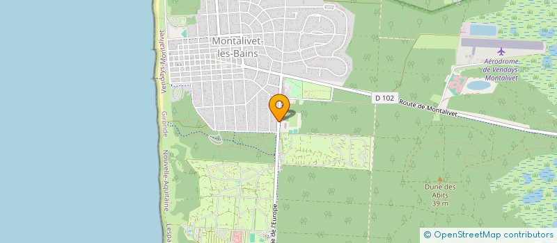 localisation de l'entreprise MONSIEUR LAURENT LAFOND  VENDAYS-MONTALIVET