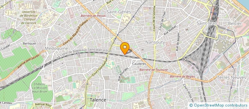 localisation de l'entreprise MONSIEUR LAURENT LAGAHE à TALENCE