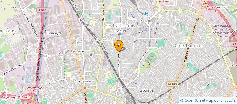 localisation de l'entreprise MONSIEUR LAURENT LAGAILLARDE à TOULOUSE