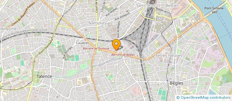 localisation de l'entreprise MONSIEUR LAURENT LAGAILLARDIE à BORDEAUX