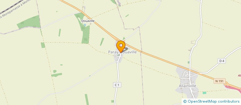 localisation de l'entreprise MONSIEUR LAURENT LAGATHU  PARAY-DOUAVILLE