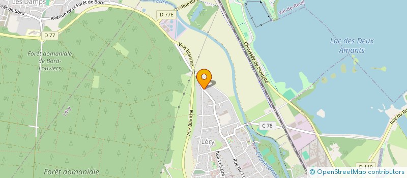 localisation de l'entreprise MONSIEUR LAURENT LAHAYE  LERY