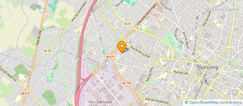 localisation de l'entreprise MONSIEUR LAURENT LAINE  TOURCOING