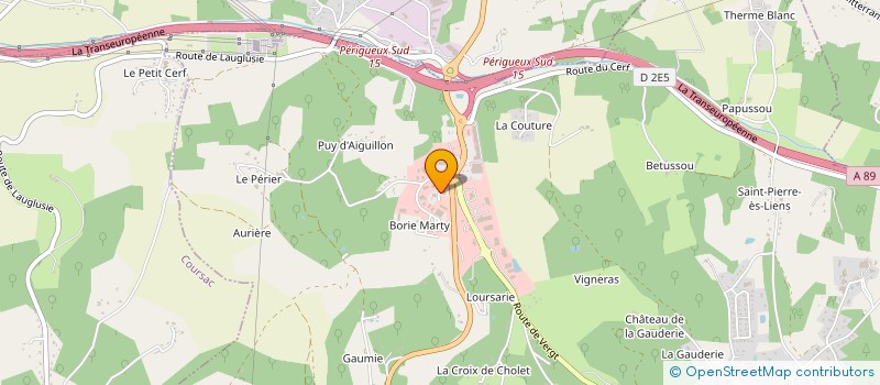 localisation de l'entreprise MONSIEUR LAURENT LALANNE à LIMOGES