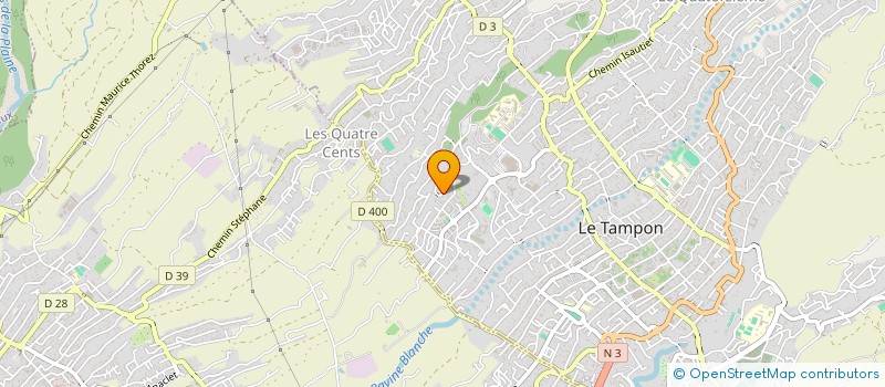localisation de l'entreprise MONSIEUR LAURENT LALLEMAND  LE TAMPON